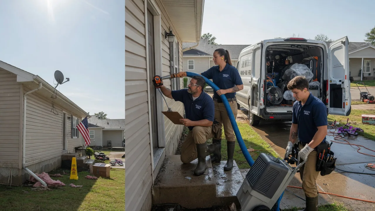 Ceiling Water Damage Restoration in Kanawha, IA near me